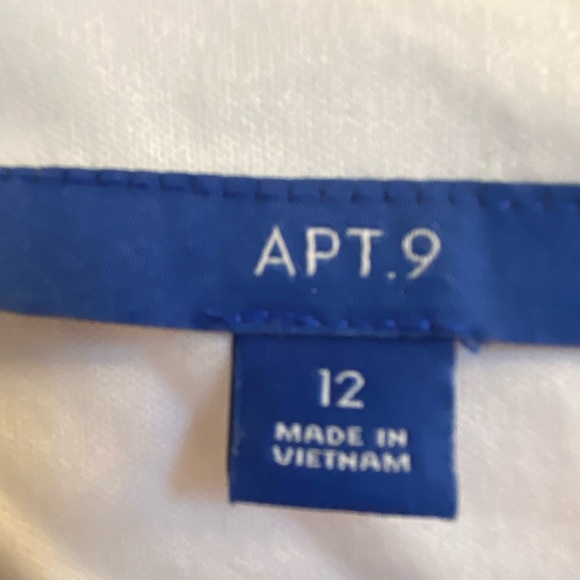 APT 9 floral sleeveless sheath silhouette dress - size 12 - Picture 6 of 6